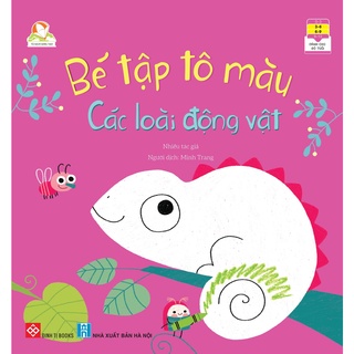 SÁCH - Bé tập tô màu - Các loài động vật