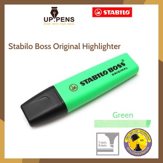 Bút dạ quang Stabilo Boss Original Highlighter – Màu xanh lá (Green)