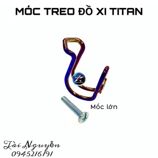 MÓC INOX XI TITAN TREO ĐỒ CHO XE MÁY