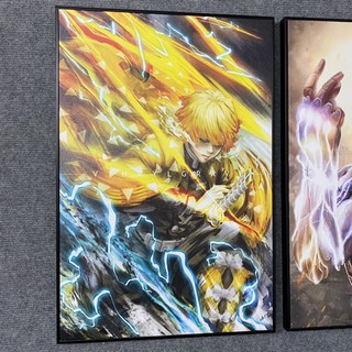 Tranh Canvas Treo Tường Kimetsu No YaiBa Zenitsu
