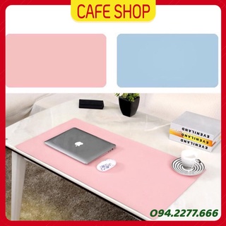 [Mẫu Mới Bo Viền] Lót Chuột Mouse Pad, Thảm Da Trải Bàn Làm Việc DeskPad Chống Nước Cao Cấp
