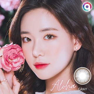 Kính áp tròng QUYNH LENS aloha gray 0 độ
