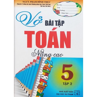 Sách - Vở Bài Tập Toán Nâng Cao Lớp 5 - Tập 2