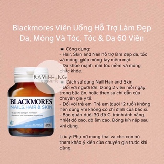 Blackmores Nails Hair &amp; Skin - Làm Đẹp Da, Móng Và Tóc, Tóc &amp; Da