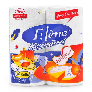 Combo 10 Lốc Khăn Bếp Đa Năng Elène 2 Cuộn (2lớp)