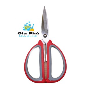 Kéo cắt tỉa lưỡi inox ( MÀU ĐỎ )