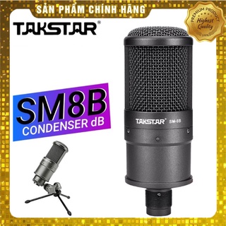[Mã ELHACE giảm 4% đơn 300K] Mic Livestream Thu Âm Takstar Sm8b Hàng Chính Hãng
