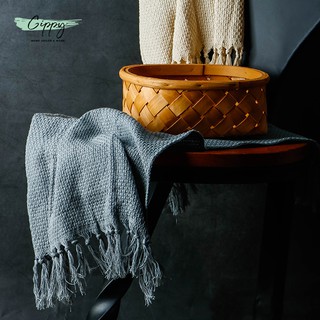 Khăn vải tua phong cách Bắc Âu thích hợp chụp đồ ăn - Gippy Decor