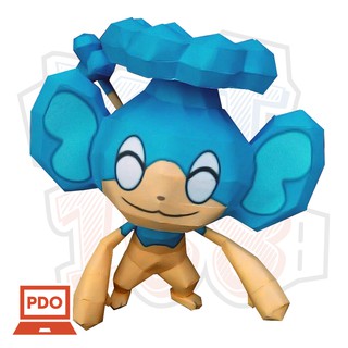 Mô hình giấy Pokemon Panpour