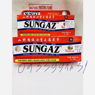 kem xoa bóp SUNGAZ- tuýp 30g và 65g