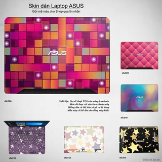 Skin dán Laptop Asus in hình Hoa văn sticker _nhiều mẫu 34 (inbox mã máy cho Shop)