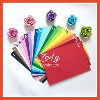100 tờ Giấy Mỹ Thuật A4 trộn màu tùy ý (120-160gsm)