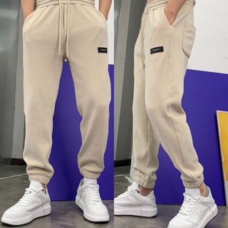 Quần nhung tăm nam kiểu dáng Jogger, quần nam 3655 len tăm dày dặn Unisex Ulzzang
