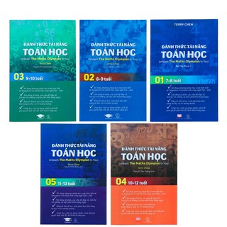 Sách - Combo Đánh Thức Tài năng Toán học (bộ 5 cuốn)
