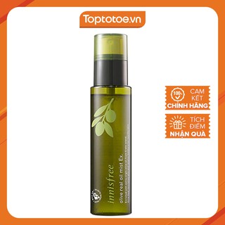 Xịt Khoáng Dưỡng Ẩm Innisfree Olive Real Oil Mist Ex 80ml