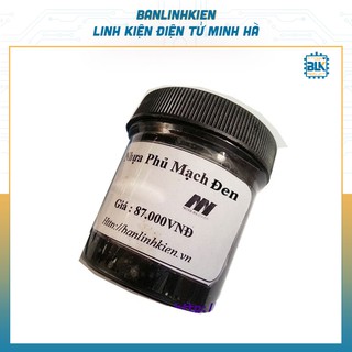 Nhựa Phủ Mạch UV 100g Màu Đen