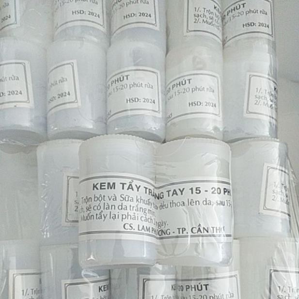 combo 10 Cặp bột tẩy trắng cấp tốc