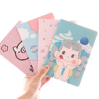 Vở Viết A5 Pilu Sổ Tay 60 trang Ghi Chép Có Dòng Kẻ Ngang Khâu Gáy nhiều họa tiết xinh xắn dễ thương
