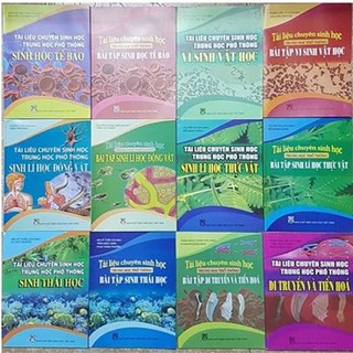 Sách Tài Liệu Chuyên Sinh Học Trung Học Phổ Thông ( Trọn Bộ 12 Cuốn )