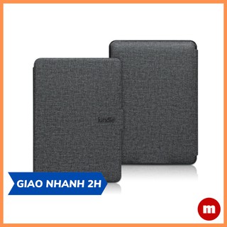 [PPW4]Bao da Cover Kindle Paperwhite 4 - Mẫu vân vải/denim - Smartcover tự động tắt mở