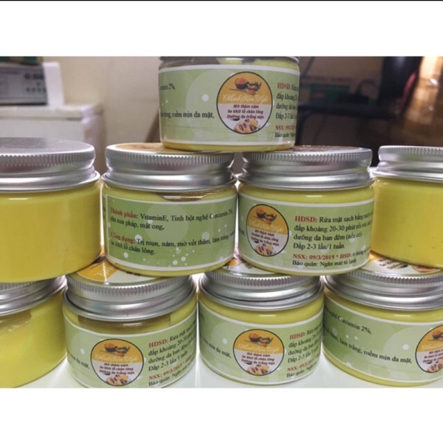 Combo 8 hũ mask nghệ