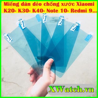 Dán Dẻo Chống Xước Dành Cho Xiaomi K40 gaming K50 Note 7 pro Note 8 Note 8 pro Mi 9 K30 pro K30 ultra Poco x3 / x3 pro p