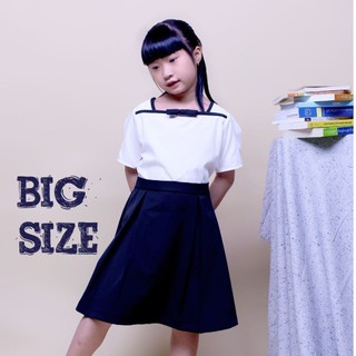 Đầm học sinh nữ cổ hải quân từ 35kg- 70kg (Big size), đồng phục học sinh cấp 1, 2,3 đồ đi học xinh cho bé gái GDP011
