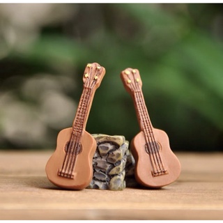 Tiểu Cảnh Đàn Guita | Phụ Kiện Trang Trí Tiểu Cảnh Terarium, Sen Đá, Xương Rồng