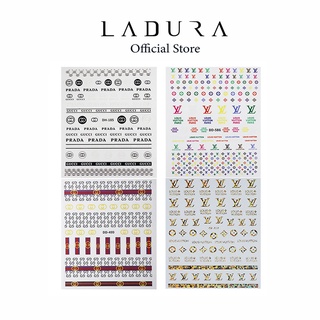 Sticker nail thương hiệu LADURA trang trí móng