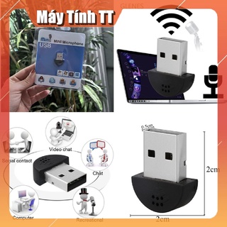 Mic  tiện dụng dùng trong dạy học Online, Livestream , ghi âm trên Laptop / Máy tính HÌNH USB- Máy Tính TT
