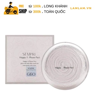 Phấn Nén Geo Sempre Happy &amp; Please Pact - Tone 2