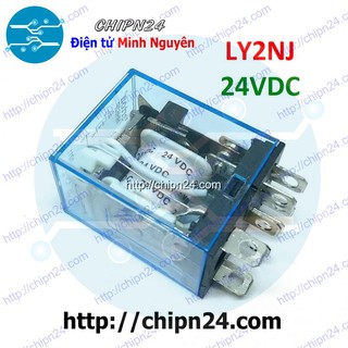 [1 CON] Relay Kiếng LY2NJ 8 chân 10A 24VDC (LY2N-J JQX-13F)
