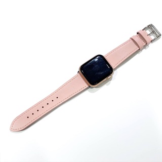 Dây DA PU màu hồng cực đẹp dành cho Apple Watch