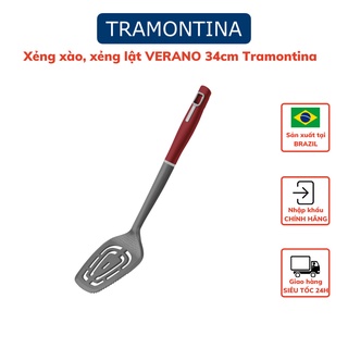 Xẻng xào xẻng lật thức ăn Tramontina VERANO 34cm bằng nhựa PA cao cấp chịu nhiệt hàng chính hãng nhập khẩu Brazil