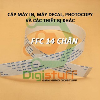 Cáp bẹ 14 chân dùng thay cáp đầu in cho một số model máy in và các thiết bị khác