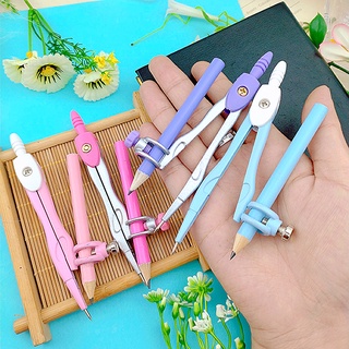 Bộ compa kèm bút chì loại tốt - giao màu ngẫu nhiên