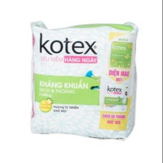 Băng vệ sinh Kotex kháng khuẩn hàng ngày