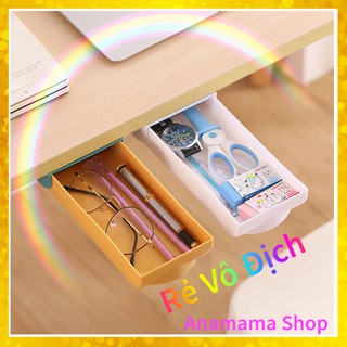 {XẢ KHO}⚡ĐỘC ĐÁO⚡Hộc Dán Ngăn Bàn, Ngăn Kéo Bàn Mini Để Văn Phòng Phẩm, Lưu Trữ Đồ Tiện Ích