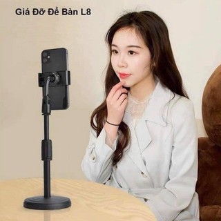 Giá kẹp đỡ điện thoại L8 xoay ngang dọc tiện lợi