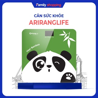 Cân điện tử sức khỏe - Cân điện tử gia đình ARIRANGLIFE AR-S17F  mini tiện lợi, bền đẹp, độ chính xác cao
