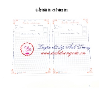 100 Giấy TCĐ - M1: mặt đứng, mặt nghiêng