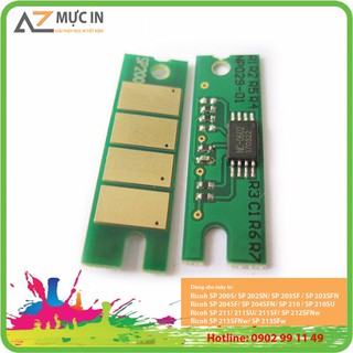 Chip máy in Ricoh SP200/ SP210/ SP202/ SP203/ SP204/ SP212/ SP213/ SP211 Trang in 2600