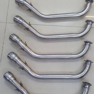 Cổ pô gắn lon pô độ cho Sirius Jupiter Dream Wave Exciter nouvo giá rẻ hàng tốt inox ko rỉ