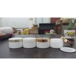 HỦ ĐỰNG KEM BODY 100G THÂN TRẮNG ĐỤC NHIỀU MÀU ĐẸP