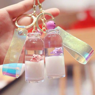 Móc khóa heo sữa siêu cute trang trí balo túi xách,làm móc kháo ,quà tặng cưng hết sảy