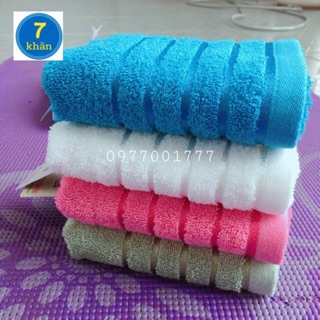 Khăn mặt Chính hãng Songwol Hàn Quốc SH Line Border Hoạ tiết Sọc - 28x42cm