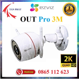 Camera 3MP WIFI Ngoài Trời EZVIZ C3TN 2K Out Pro c3w c3n Chính Hãng Bảo Hành 24TH