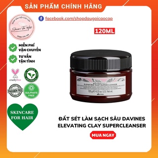 Đất sét làm sạch sâu DAVINES ELEVATING CLAY SUPERCLEANSER dung tích 120ml
