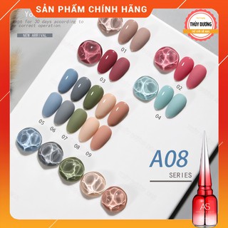 Sơn gel AS chính hãng chai đỏ mã A8 15ml