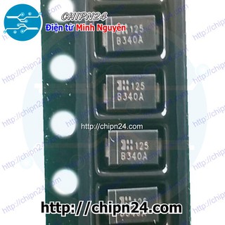 [5 CON] Diode Schottky B340A 3A-40V SMA DO-214AC (SMD Dán)